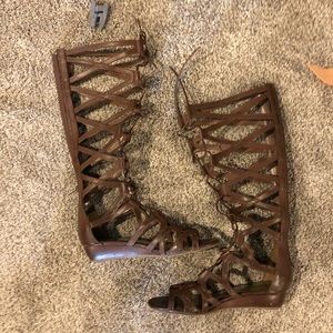 Carlos Santa gladiator sandals adjustable